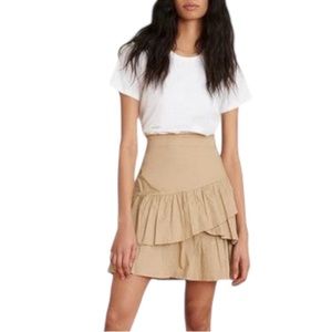 Veronica Beard Noha t-shirt flounce dress